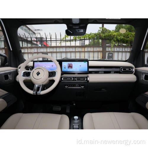 Mobil Kecepatan Tinggi Cina EV RWD Off-Road Mobil Listrik Kecil